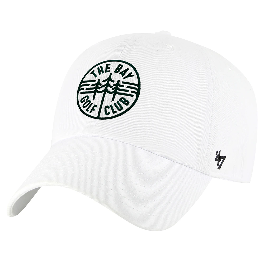 Men's '47 White TGL The Bay Golf Club Clean Up Adjustable Hat