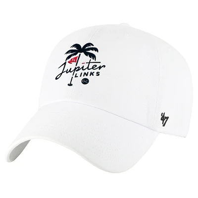 Men's '47 White TGL Jupiter Links Golf Club Clean Up Adjustable Hat