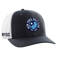 Men's '47 Navy/White TGL New York Golf Club Trucker Adjustable Hat