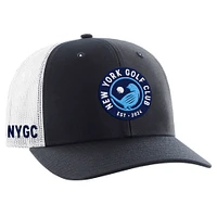 Men's '47 Navy/White TGL New York Golf Club Trucker Adjustable Hat