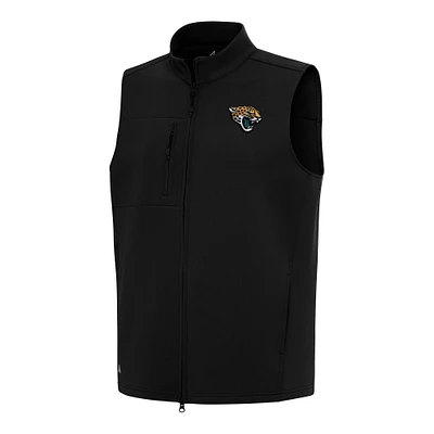 Men's Antigua Jacksonville Jaguars Demand Full-Zip Vest