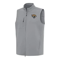 Men's Antigua Jacksonville Jaguars Demand Full-Zip Vest