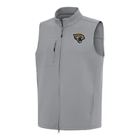 Men's Antigua Jacksonville Jaguars Demand Full-Zip Vest