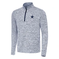 Men's Antigua Navy Dallas Cowboys Cause Quarter-Zip Top