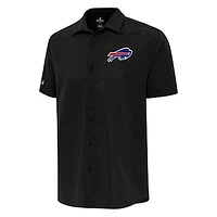 Men's Antigua Buffalo Bills Activate Woven Button-Up Shirt