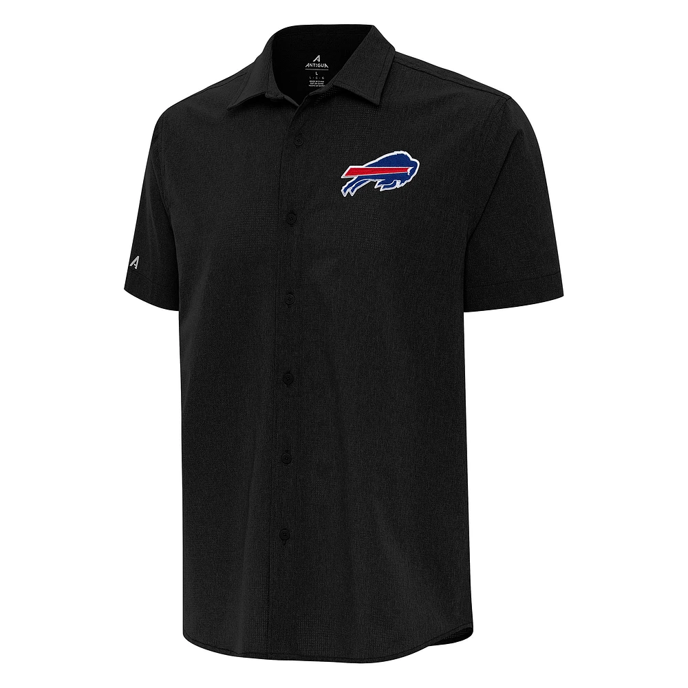 Men's Antigua Buffalo Bills Activate Woven Button-Up Shirt