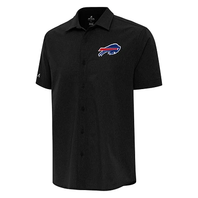 Men's Antigua Buffalo Bills Activate Woven Button-Up Shirt