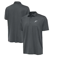 Men's Antigua Pewter Philadelphia Eagles Eclipse Polo