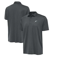 Men's Antigua Pewter Philadelphia Eagles Eclipse Polo