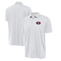 Men's Antigua White San Francisco 49ers Eclipse Polo