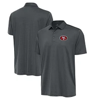 Men's Antigua Pewter San Francisco 49ers Eclipse Polo