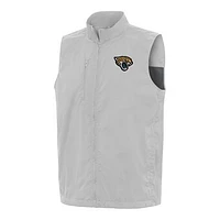 Men's Antigua Jacksonville Jaguars Brisk Full-Zip Vest
