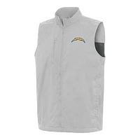 Men's Antigua Los Angeles Chargers Brisk Full-Zip Vest