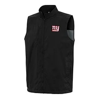 Men's Antigua New York Giants Brisk Full-Zip Vest