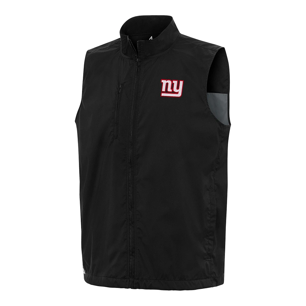 Men's Antigua New York Giants Brisk Full-Zip Vest