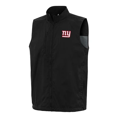 Men's Antigua New York Giants Brisk Full-Zip Vest