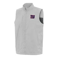 Men's Antigua New York Giants Brisk Full-Zip Vest
