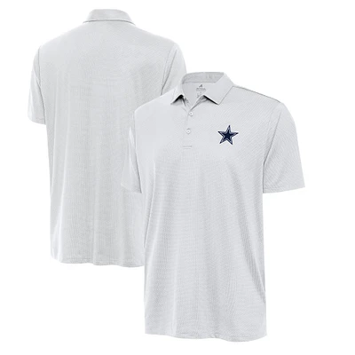 Men's Antigua White Dallas Cowboys Big & Tall Ellipse Polo