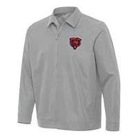 Men's Antigua Chicago Bears Pivot Full-Zip Jacket