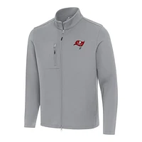 Men's Antigua Tampa Bay Buccaneers Objection Full-Zip Jacket