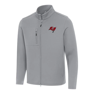 Men's Antigua Tampa Bay Buccaneers Objection Full-Zip Jacket