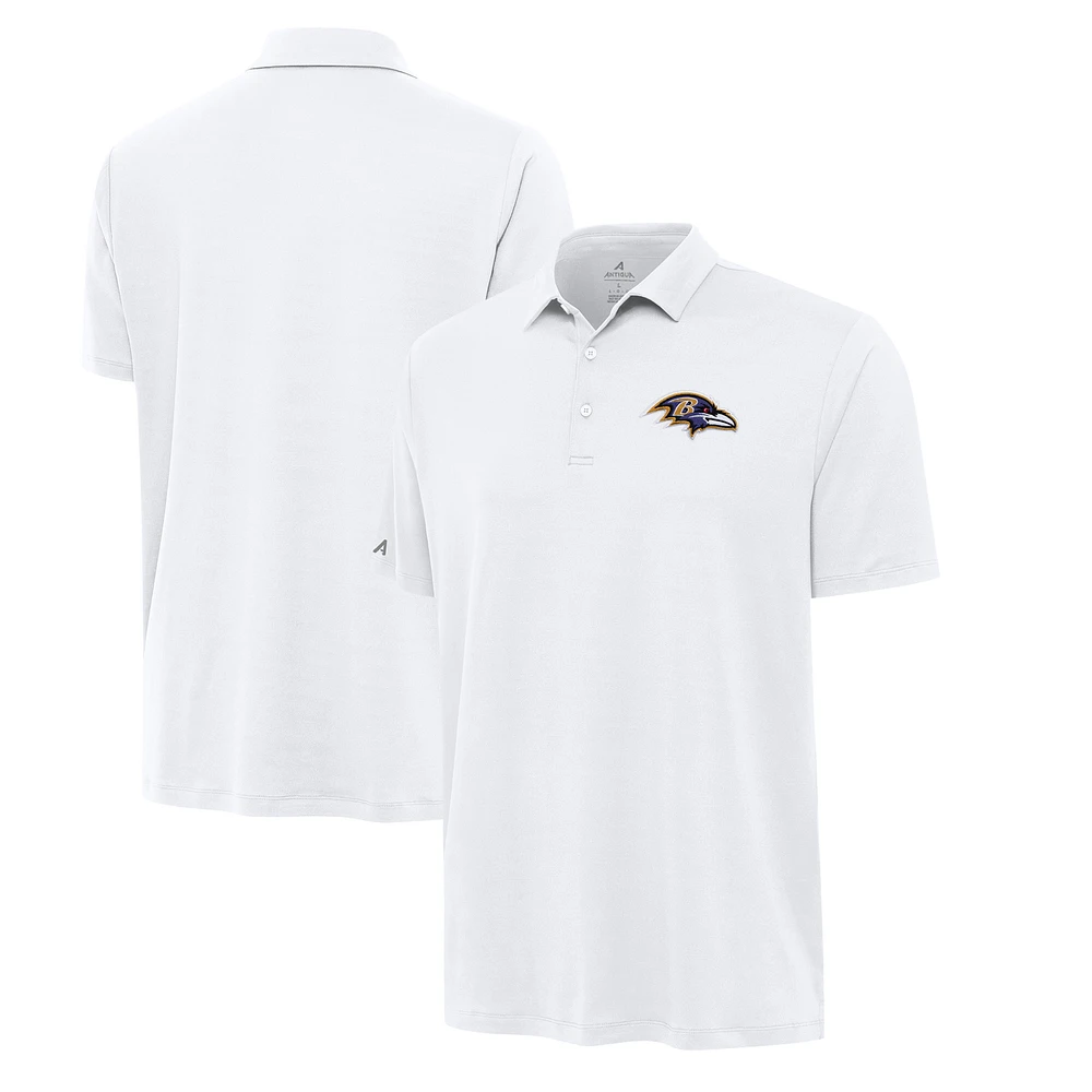 Men's Antigua Baltimore Ravens Reprocess Polo