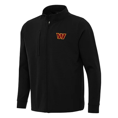 Men's Antigua Washington Commanders Regard Full-Zip Jacket