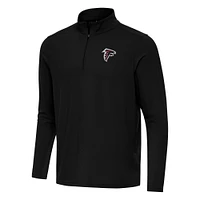 Men's Antigua Atlanta Falcons Intent Quarter-Zip Pullover Top