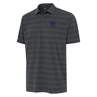 Men's Antigua Pewter Houston Texans H-Town Tunnel Polo
