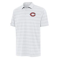 Men's Antigua White Chicago Bears  Tunnel Polo