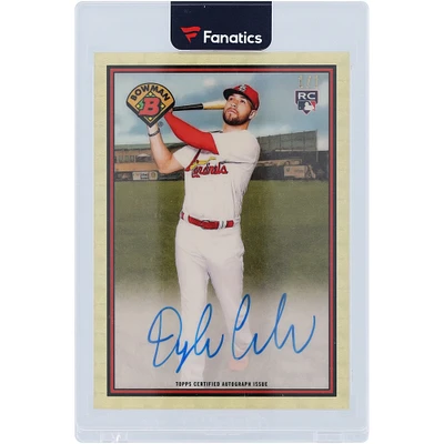 Dylan Carlson St. Louis Cardinals Autographed 2021 Bowman Transcendent Superfractor #89S-DC #1/1 Rookie Card