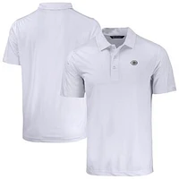 Men's Cutter & Buck White Cincinnati Reds Prospect Eco DryTec Polo