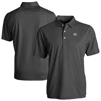 Men's Cutter & Buck /White Cincinnati Reds Pike Eco Symmetry Print Stretch Recycled Polo
