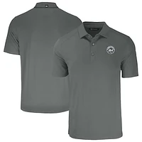 Men's Cutter & Buck Gray New York Mets Forge Eco Recycled Polo