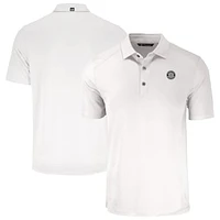 Men's Cutter & Buck White Seattle Mariners Forge Eco Recycled Polo
