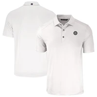 Men's Cutter & Buck White Seattle Mariners Forge Eco Recycled Polo