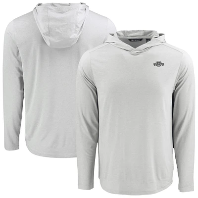 Men's Cutter & Buck Gray San Francisco Giants Coastline Epic Comfort Eco Recycled Hoodie T-Shirt