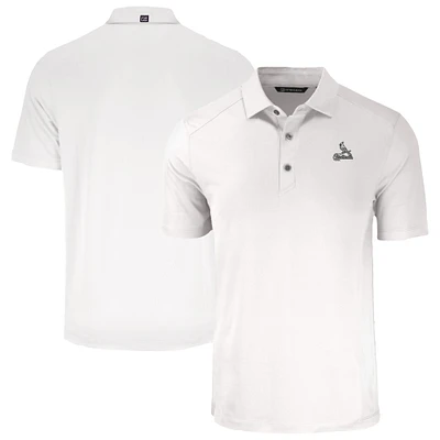 Men's Cutter & Buck White St. Louis Cardinals Forge Eco Stretch Recycled Polo