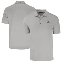 Men's Cutter & Buck Gray St. Louis Cardinals Forge Eco Stretch Recycled Polo