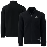 Men's Cutter & Buck Black St. Louis Cardinals Roam Eco Recycled Full-Zip Jacket