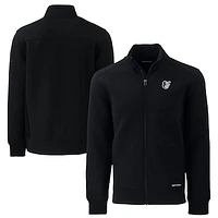 Men's Cutter & Buck Black Baltimore Orioles Big & Tall Roam Eco Recycled Full-Zip Jacket