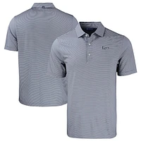 Men's Cutter & Buck Navy/White Tampa Bay Rays Big Tall Forge Eco Double Stripe Polo