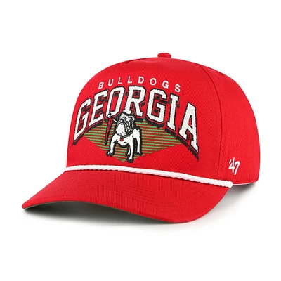 Men's '47 Red Georgia Bulldogs Pomona Rope Hitch Adjustable Hat