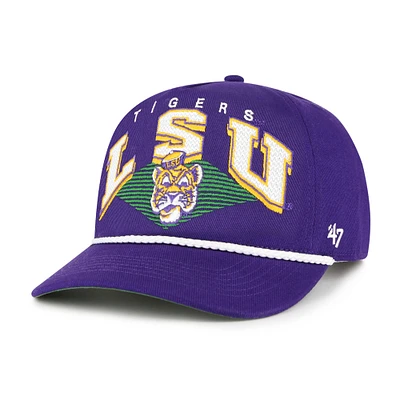 Men's '47 Purple LSU Tigers Pomona Rope Hitch Adjustable Hat