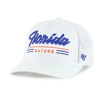 Men's '47 White Florida Gators Garner Rope Trucker Adjustable Hat