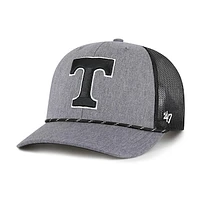 Men's '47  Gray Tennessee Volunteers Carbon Rope Adjustable Hat