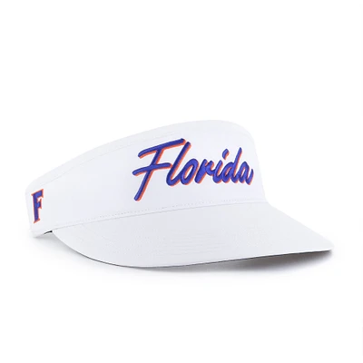 Men's '47 White Florida Gators Melbourne brrr° Adjustable Visor