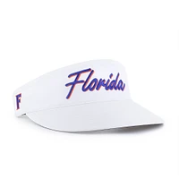 Men's '47 White Florida Gators Melbourne brrr° Adjustable Visor