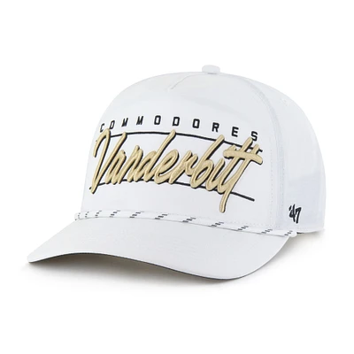 Men's '47 White Vanderbilt Commodores Condor Hitch brrr° Adjustable Hat