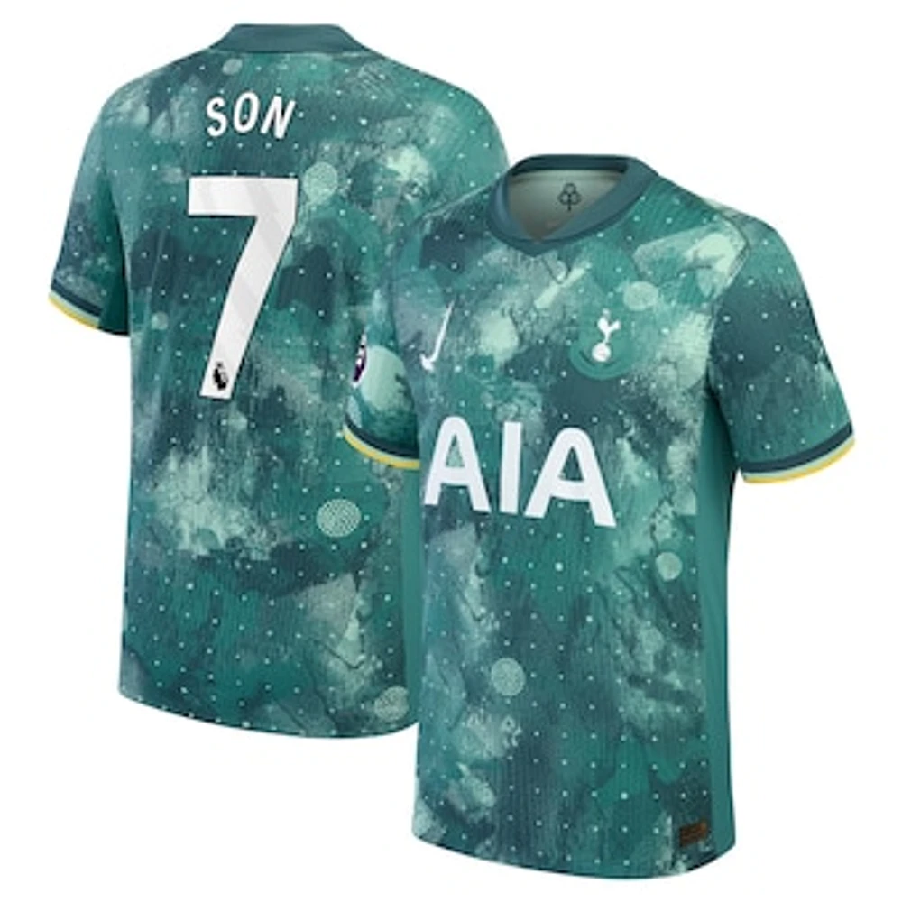 Men's Nike Son Heung-Min Green Tottenham Hotspur 2024/25 Third Authentic Player Jersey